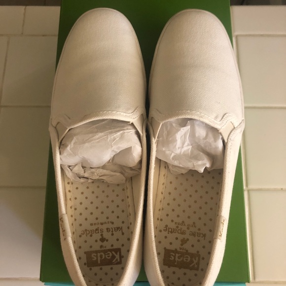 NIB Triple decker white Keds & Kate spade shoes - Picture 3 of 6